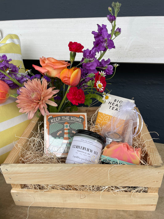 “Welcome Home” Gift Basket