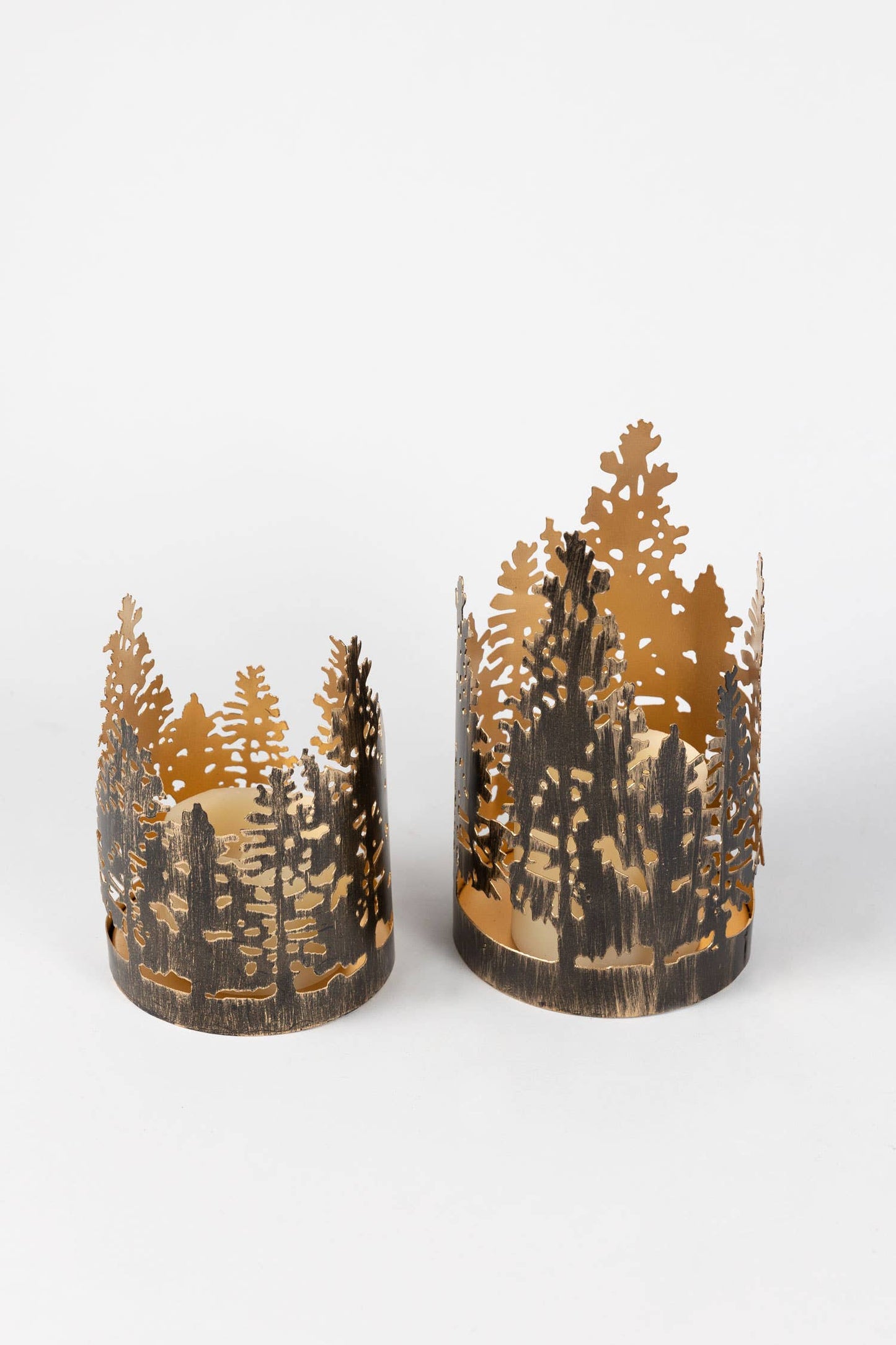 Forest Shimmer Candleholder (LG)