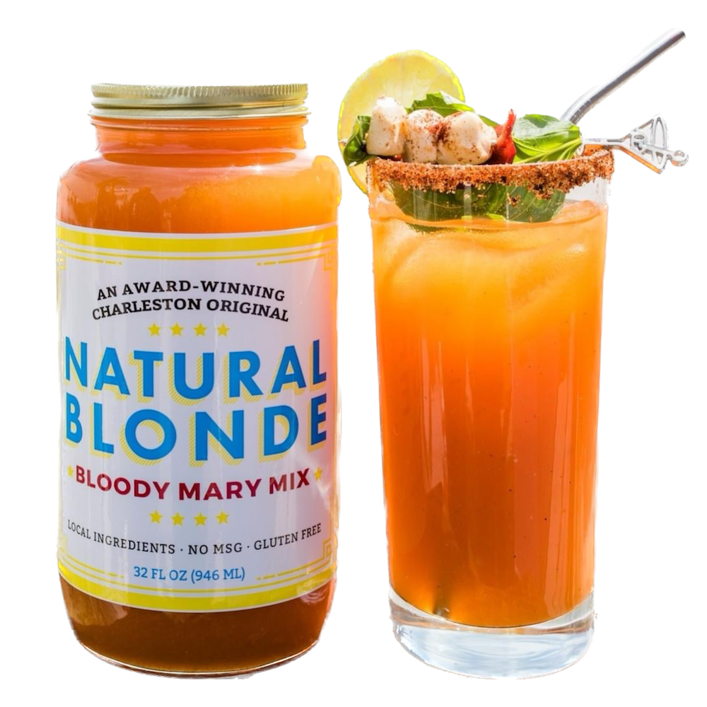 Natural Blonde Original Bloody Mary Mix All-Natural 32oz Jar