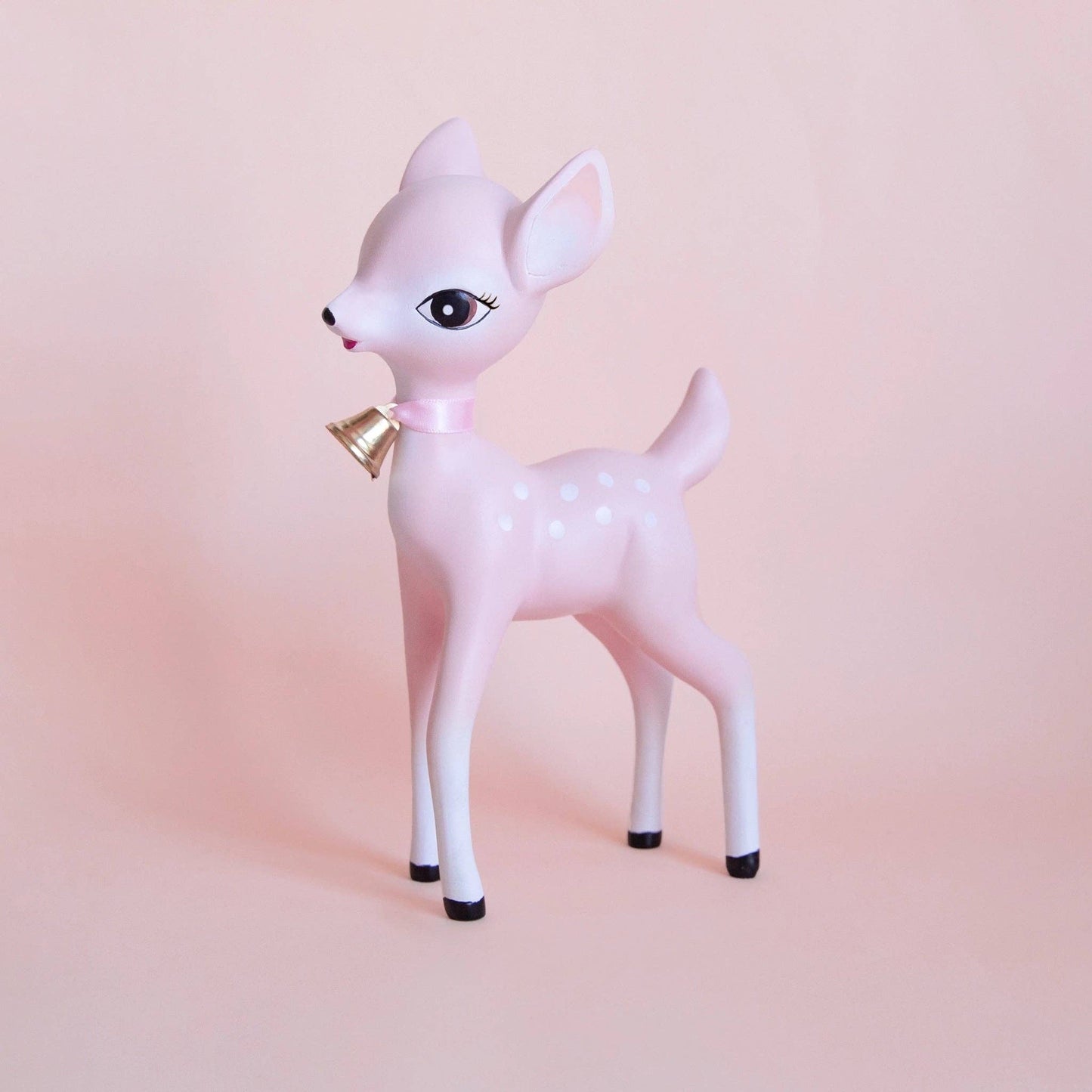 Retro Deer Figurine - Pink